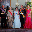 1 June: The Crown Prince and Crown Princess attends the welcoming ceremony and Gala banquet in honour of Queen Beatrix of the Netherlands' state visit to Norway  (Photo: Lise Åserud / Scanpix)